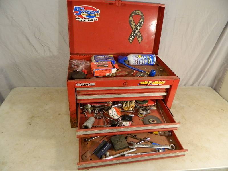 Craftsman Toolbox with Tools