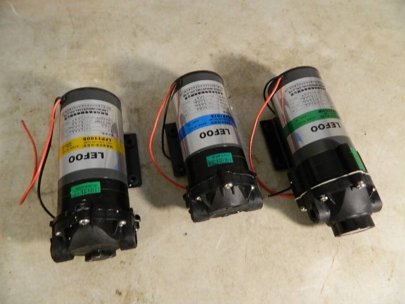 3 New Electric Pumps