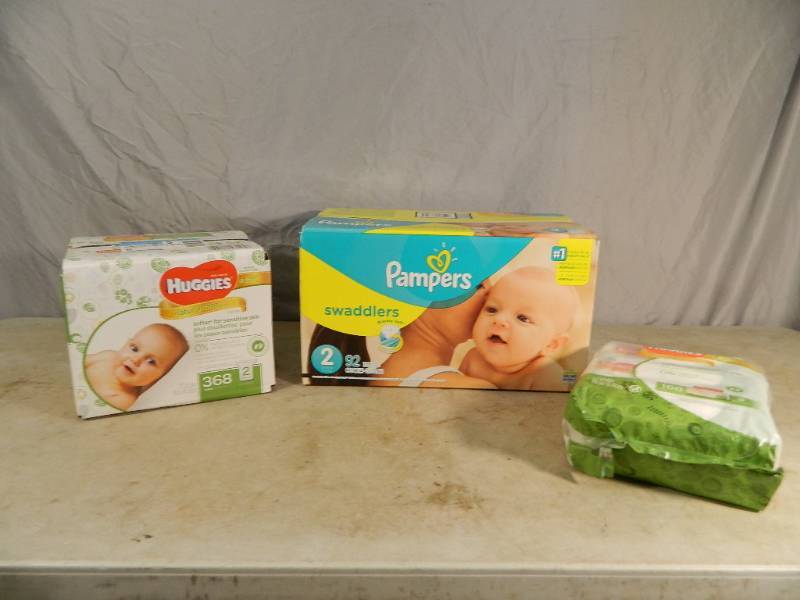 New Diapers and Wipes