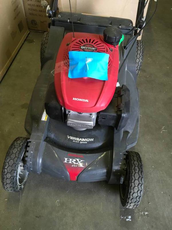 HONDA GCV190 21 in. Variable Speed Walk Behind Gas Self Propelled Mower Used in working condition