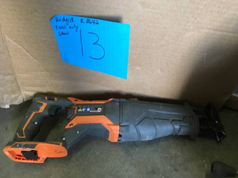 Ridgid 18-Volt GEN5X Cordless Reciprocating Saw (Tool-Only)  used in working condition