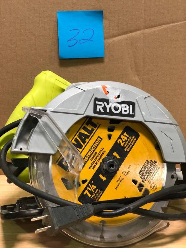 Ryobi 13-Amp 7-14 in. Circular Saw used in working condition
