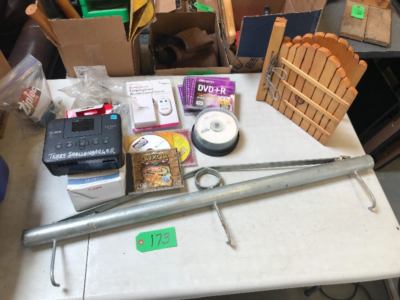 lot 173 image: LOT OF MISC. ELECTRICAL, HOUSEHOLD, COMPUTER, & OTHER