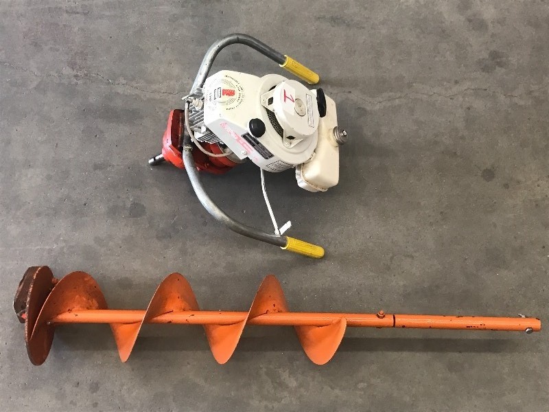 Eska-Mo 8 Gas-Powered Ice Auger, T...