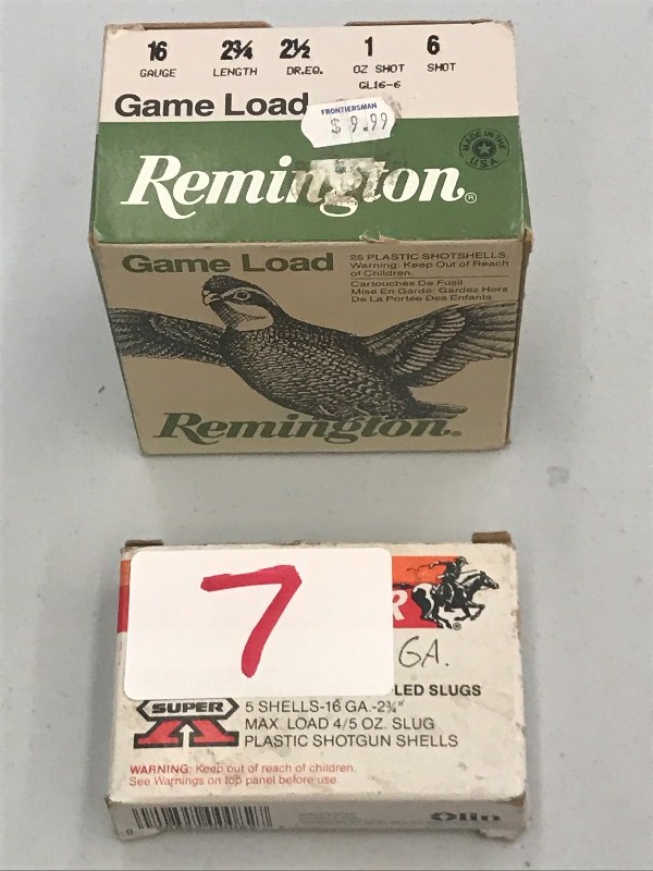 (5) 16gauge 2.75 HP Rifle 45oz Sl...