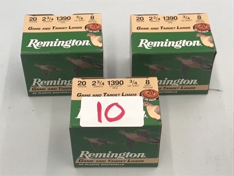 (60) Rounds Remington Game & Target...
