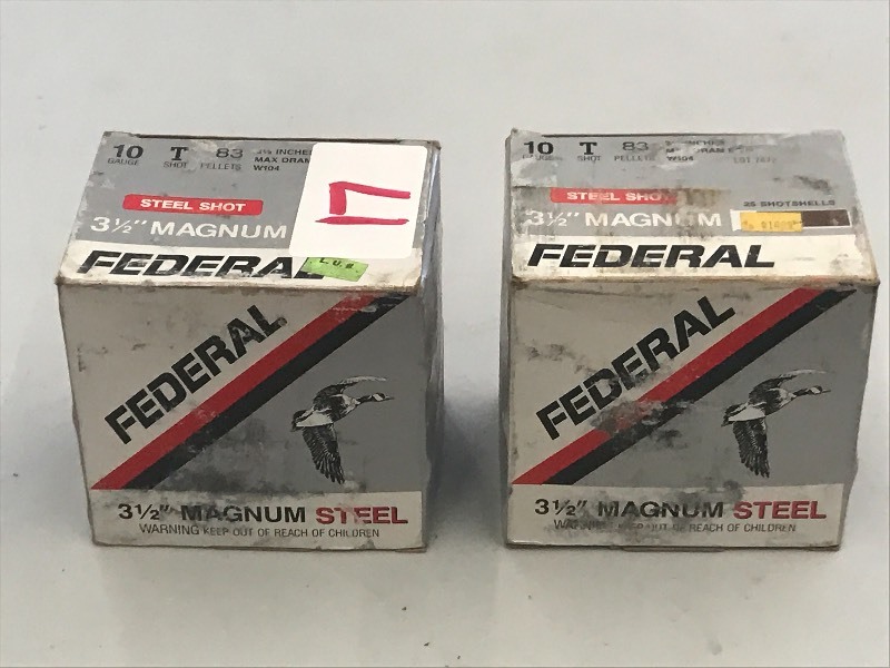(50) Rounds Of Federal 10gauge 3.5...