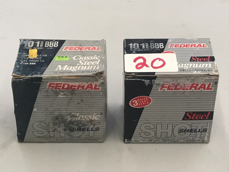 (50) Rounds Of Federal 10gauge 3.5...