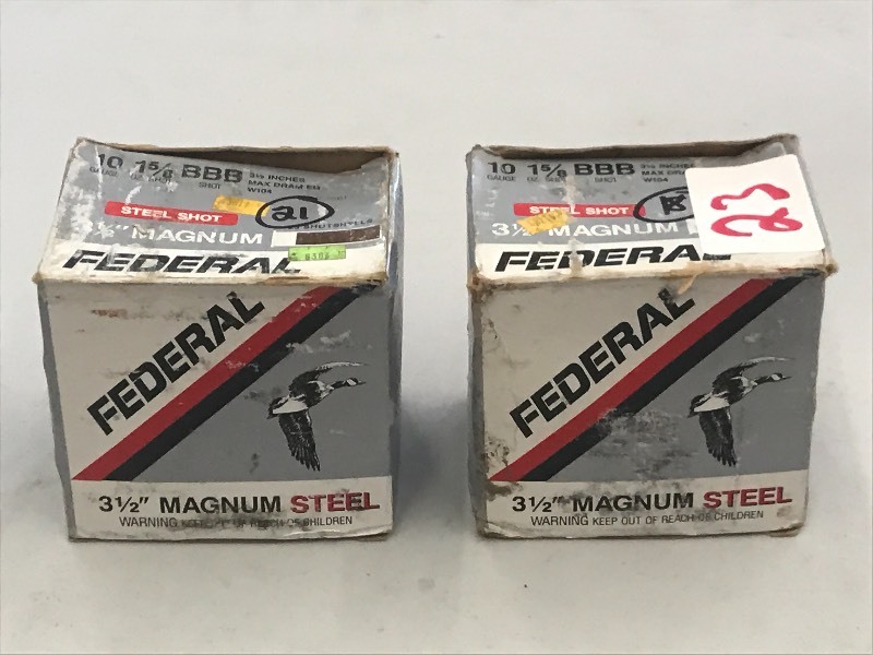 (39) Rounds Of Federal 10gauge 3.5...