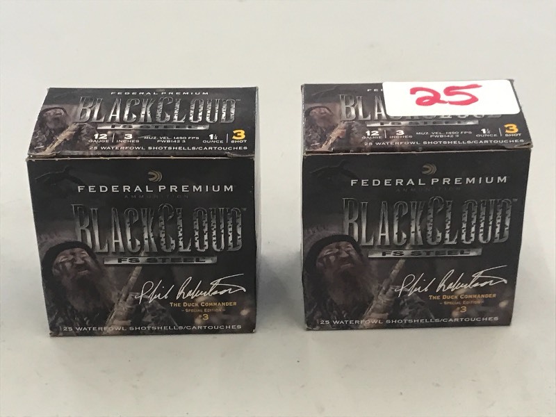 (50) Rounds Of Black Cloud 12gauge ...
