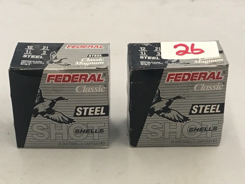 (50) Rounds Of Federal 12gauge Stee...