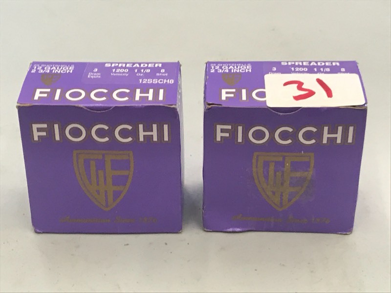 (50) Rounds Of Fiocchi 12gauge Spre...