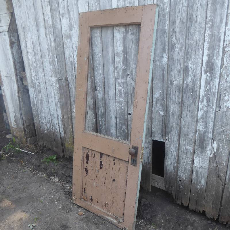 lot 34 image: Antique Door Lot #2