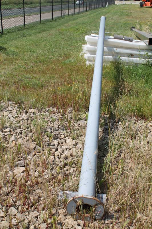 20 Ft 5 Inch Cylinder Steel Light pole