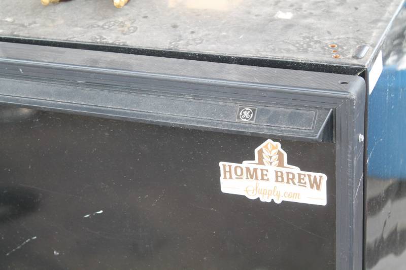 Fridge With Beer Keg