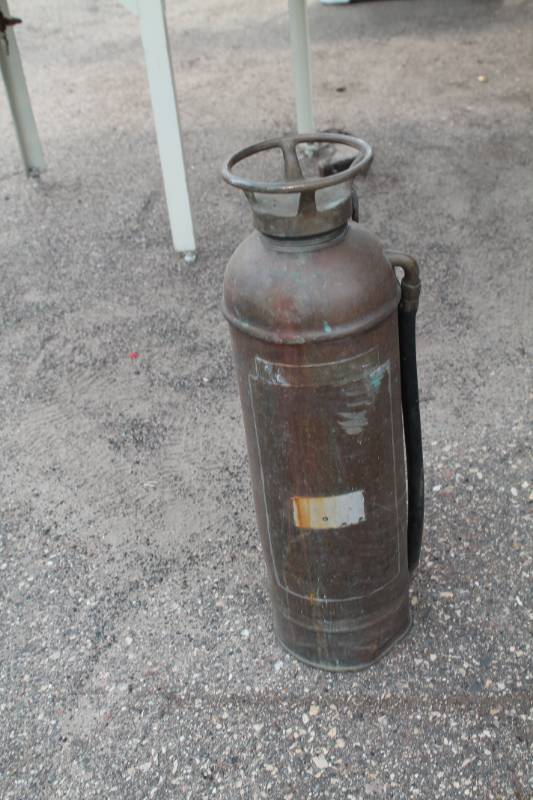 Vintage Cooper Fire Extinguisher
