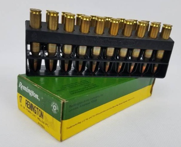 lot 2 image: Remington 17 High Velocity 25 Gr. Power-LOKT Hollow Point 20 Cartridges