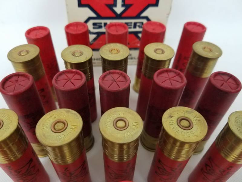 Vintage Western Super-X Brand, 10 Gauge Shotgun Shell Box, With 17 Mixed  Rounds Of Western & Remington, 10 Gauge Magnum, 3-1/2 Paper Shells