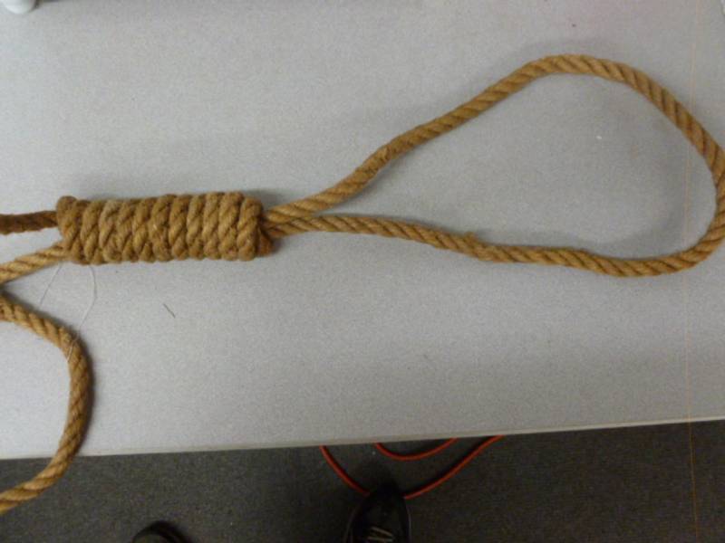lot 35 image: Noose Rope