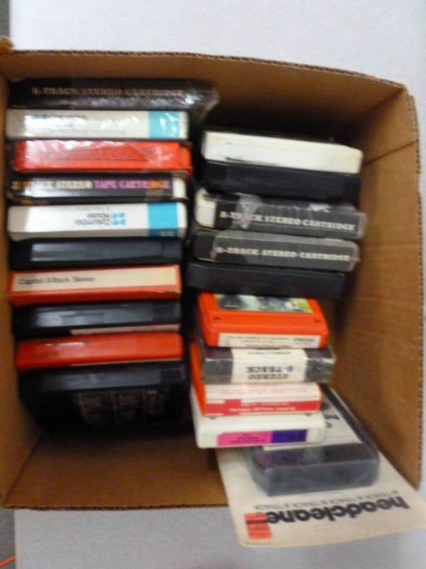 lot 94 image: Vintage 8-Track Tapes