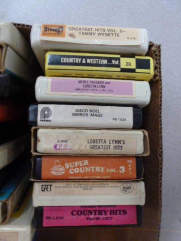 lot 95 image: Vintage 8-Track Tapes