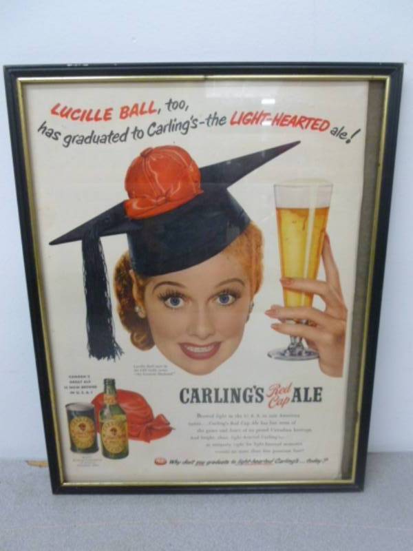 lot 111 image: Vintage Advertisement Picture