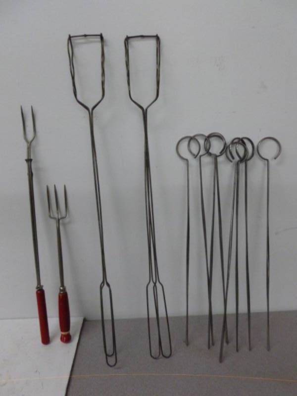 lot 133 image: Vintage Grilling Utensils