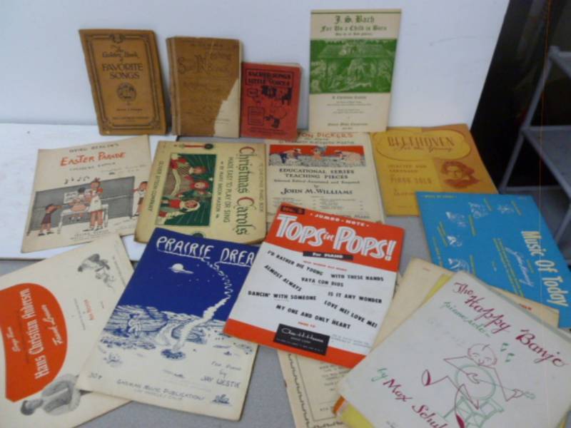 lot 142 image: Antique Music Books