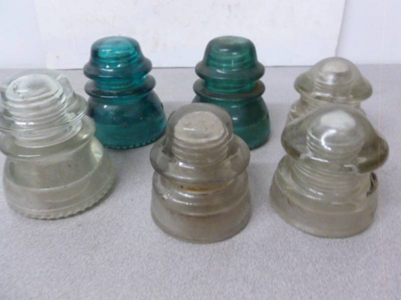 lot 168 image: Antique Insulators