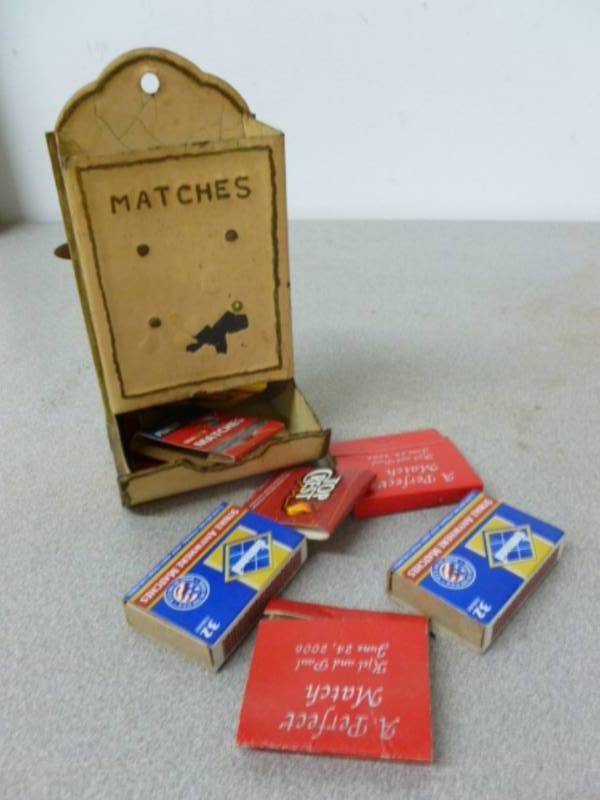 lot 181 image: Vintage Match Chimney