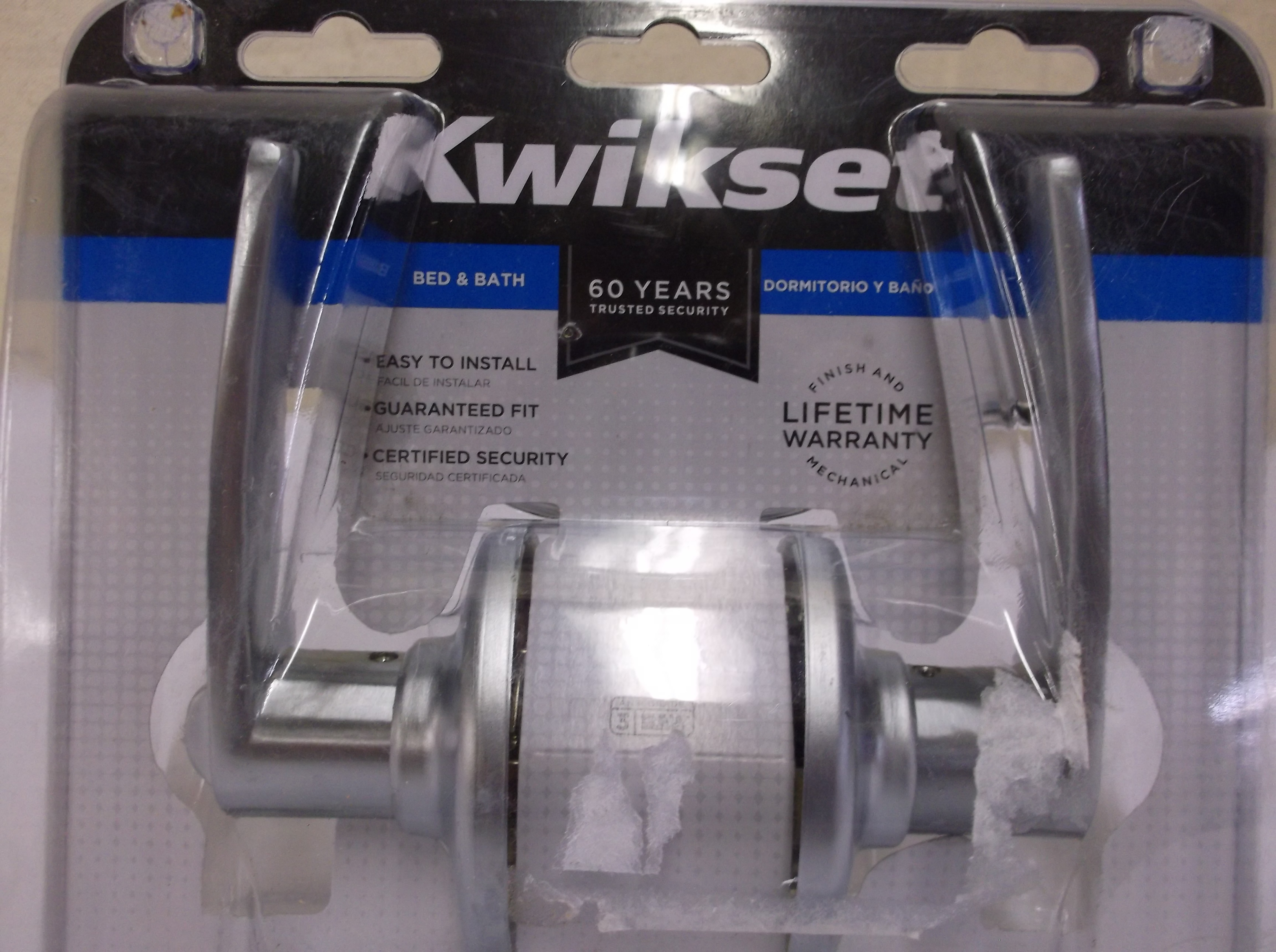 DOOR KNOB FOR BATH OR BEDROOM