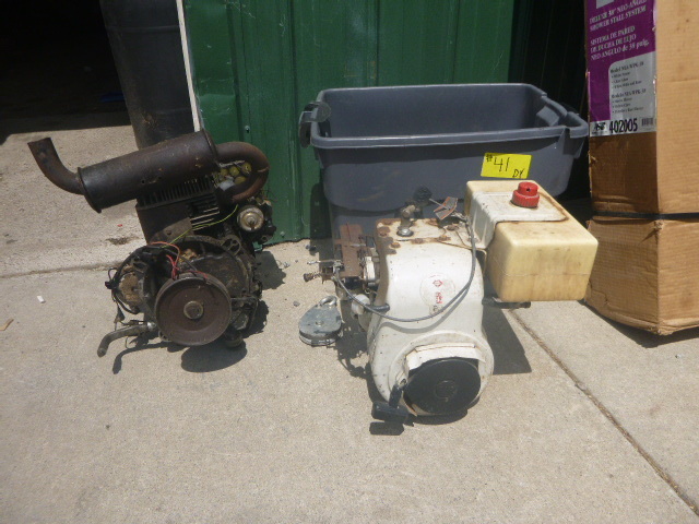 lot 23 image: 2 Motors FOR PARTS ONLY