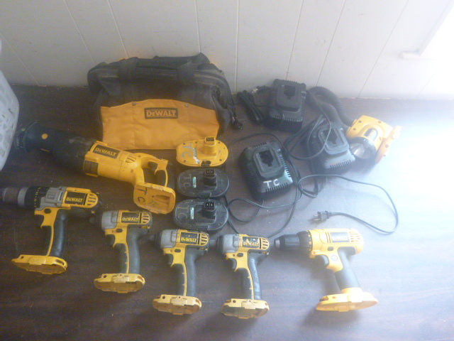 lot 85 image: DeWalt Power Tools