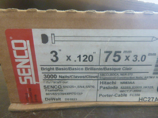 lot 130 image: 2 Boxes of Gun Nails