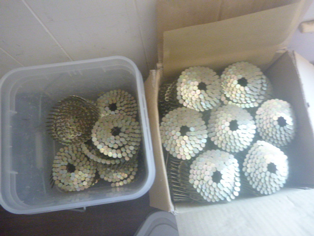 lot 129 image: 2 Boxes of Coil Nails