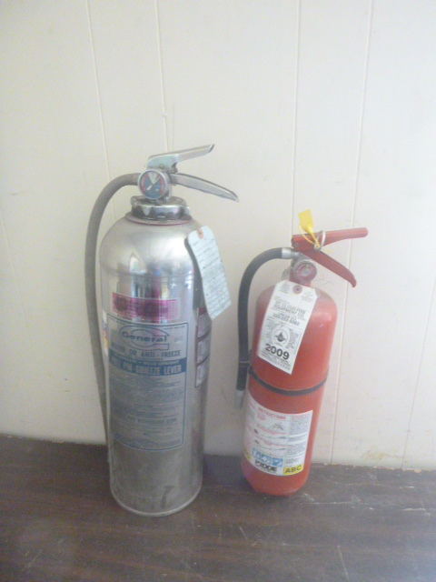 lot 137 image: 2 Fire Extinguishers