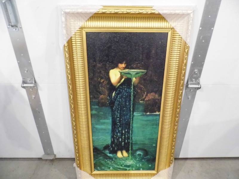 lot 46 image: New Framed Artwork - Invidiosa