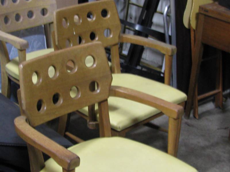 lot 21 image: Art Deco Chairs