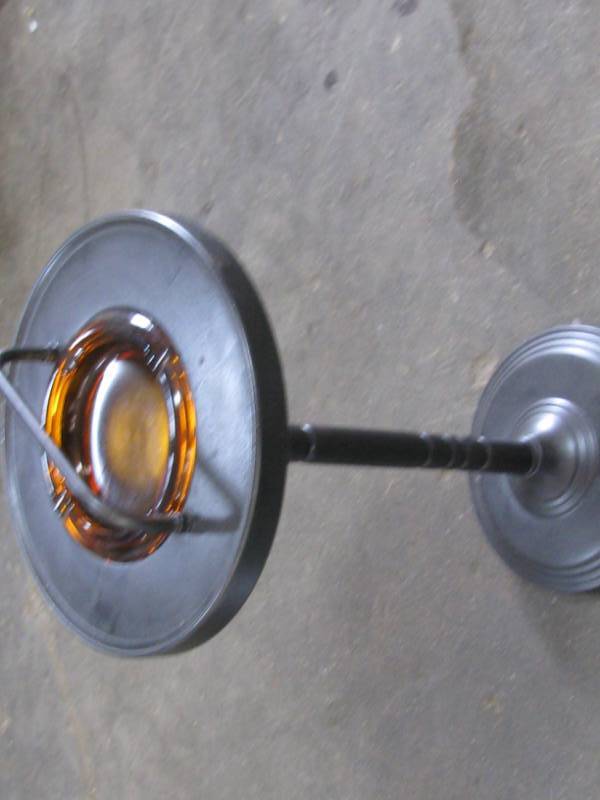 lot 26 image: Metal Standing Ashtray