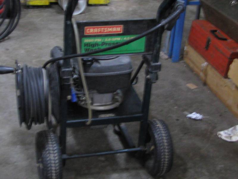 lot 46 image: Craftsman Pressure Washer