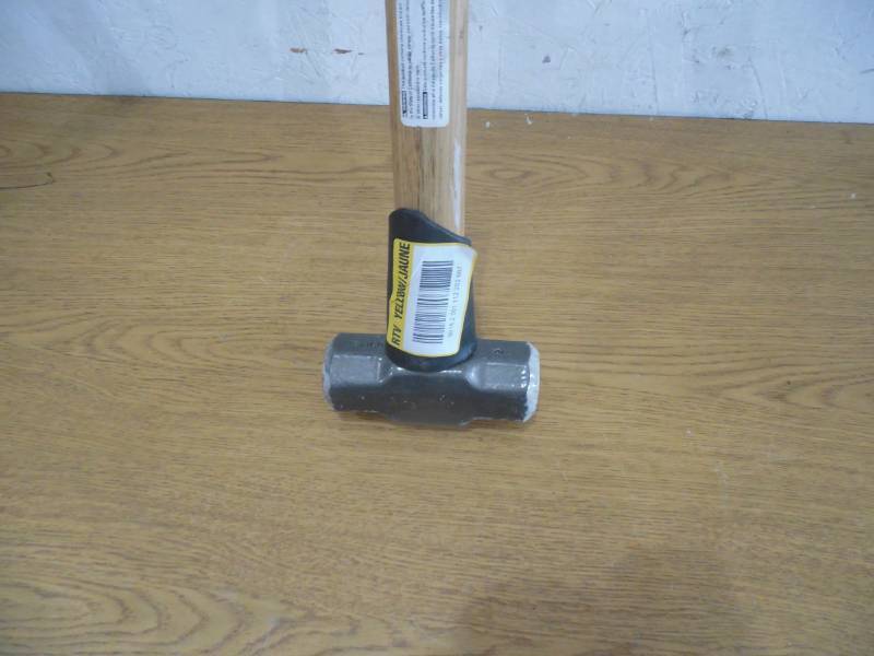 Husky 6 lb. Sledge Hammer with 36 in. Hickory Handle, Patio Furniture -  Toilet's - Tools - lawn Care - Grills & More Auction #226