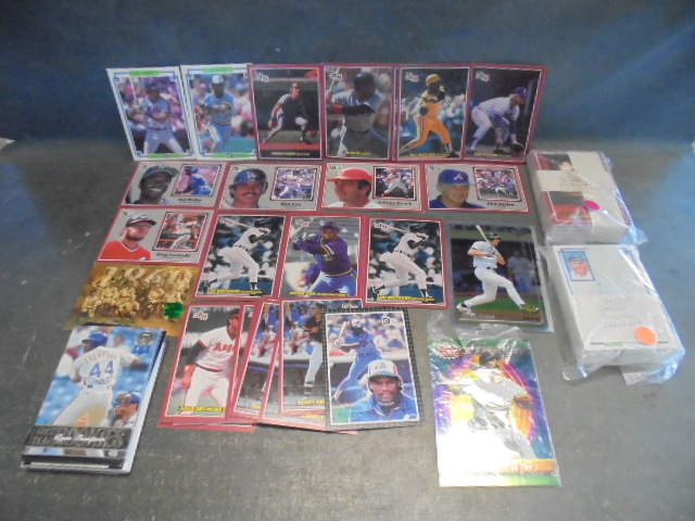 Oversize Vintage Sports Cards - Bench, Yount and MORE