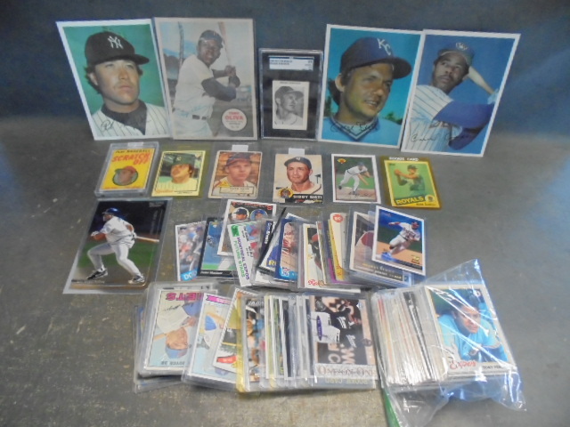 Vintage Baseball Card Collection with 1968 Oliva Pinup and Graded Brook Robinson