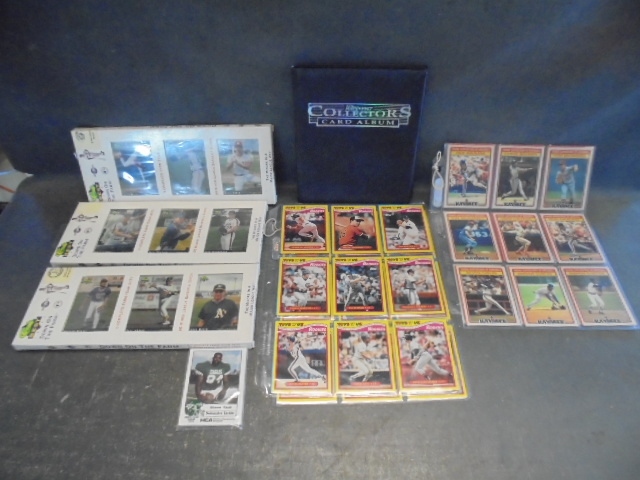 Collection of Sports Cards, Complete Mini Sets