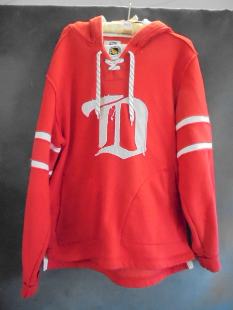 Vintage Detroit Red Wings Throwback Hoodie Sweater
