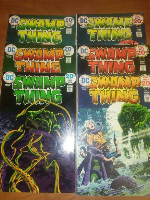 lot 444 image: 6 Swamp Thing