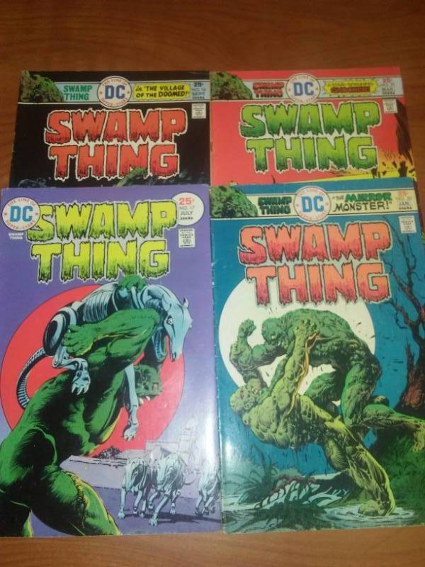 lot 445 image: 4 Swamp Thing