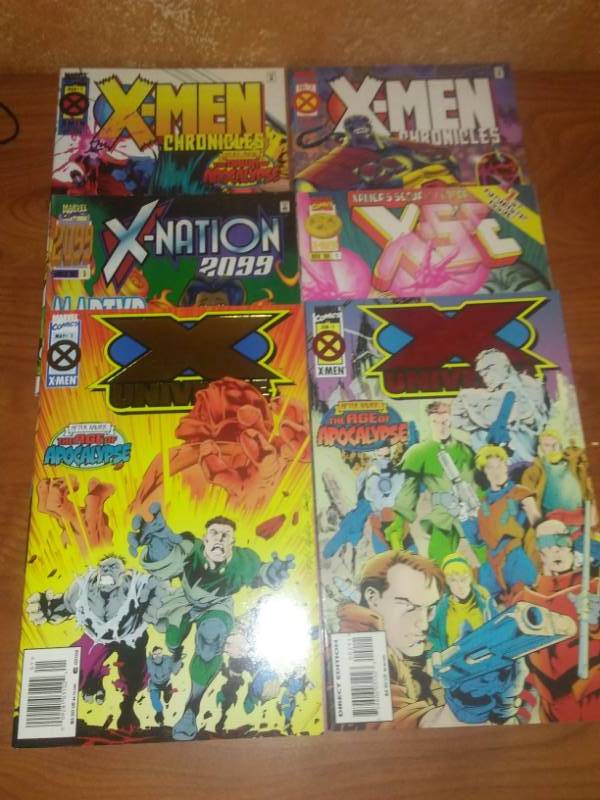 lot 447 image: 6 X-Men comics