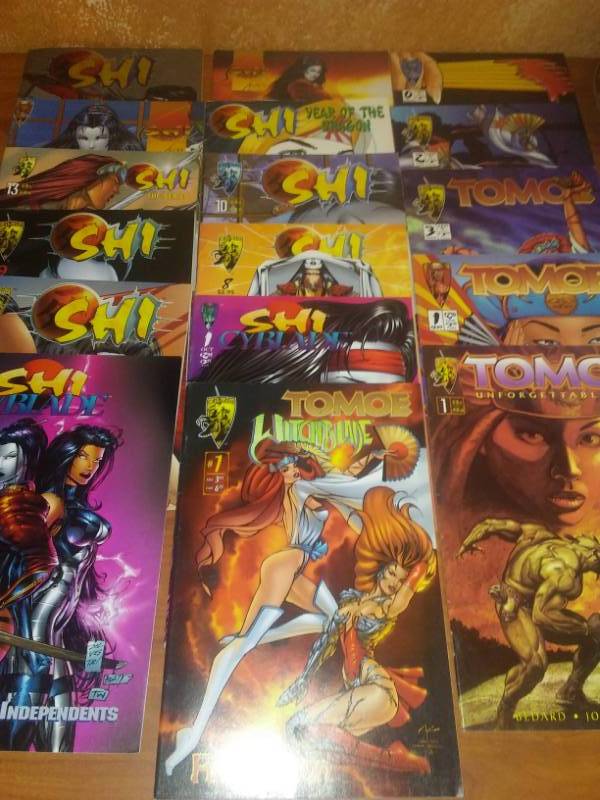 lot 449 image: 17 Crusade comics SH1 and Tomoe