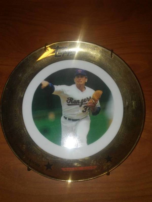 lot 459 image: Nolan Ryan Topps 427 of 5000 plate 7  in.